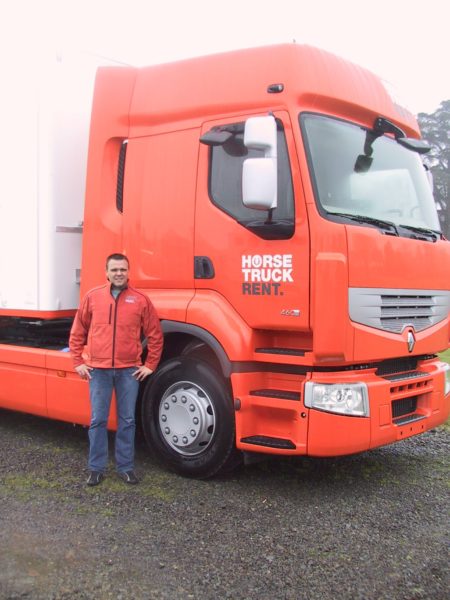 Vans chardron HTR horse truck rent