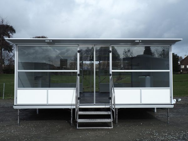 Vans Chardron véhicule événementiel remorque extensible de 30m²