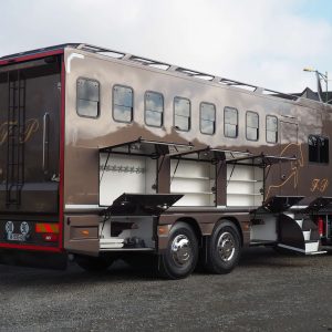 Carrosserie chevaux sur Scania