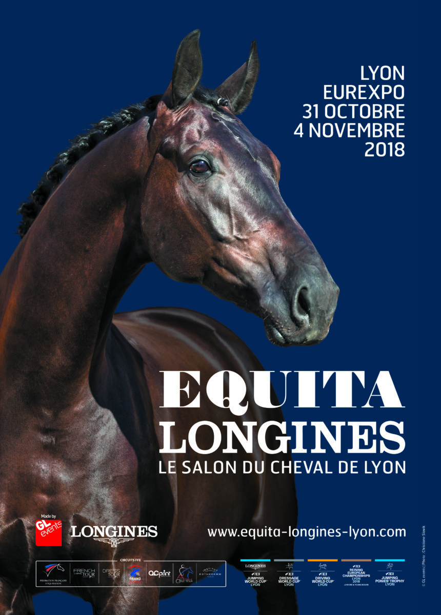 Salon du Cheval de Lyon Equita Longines 2018  from the 31th october to the 4 th november 